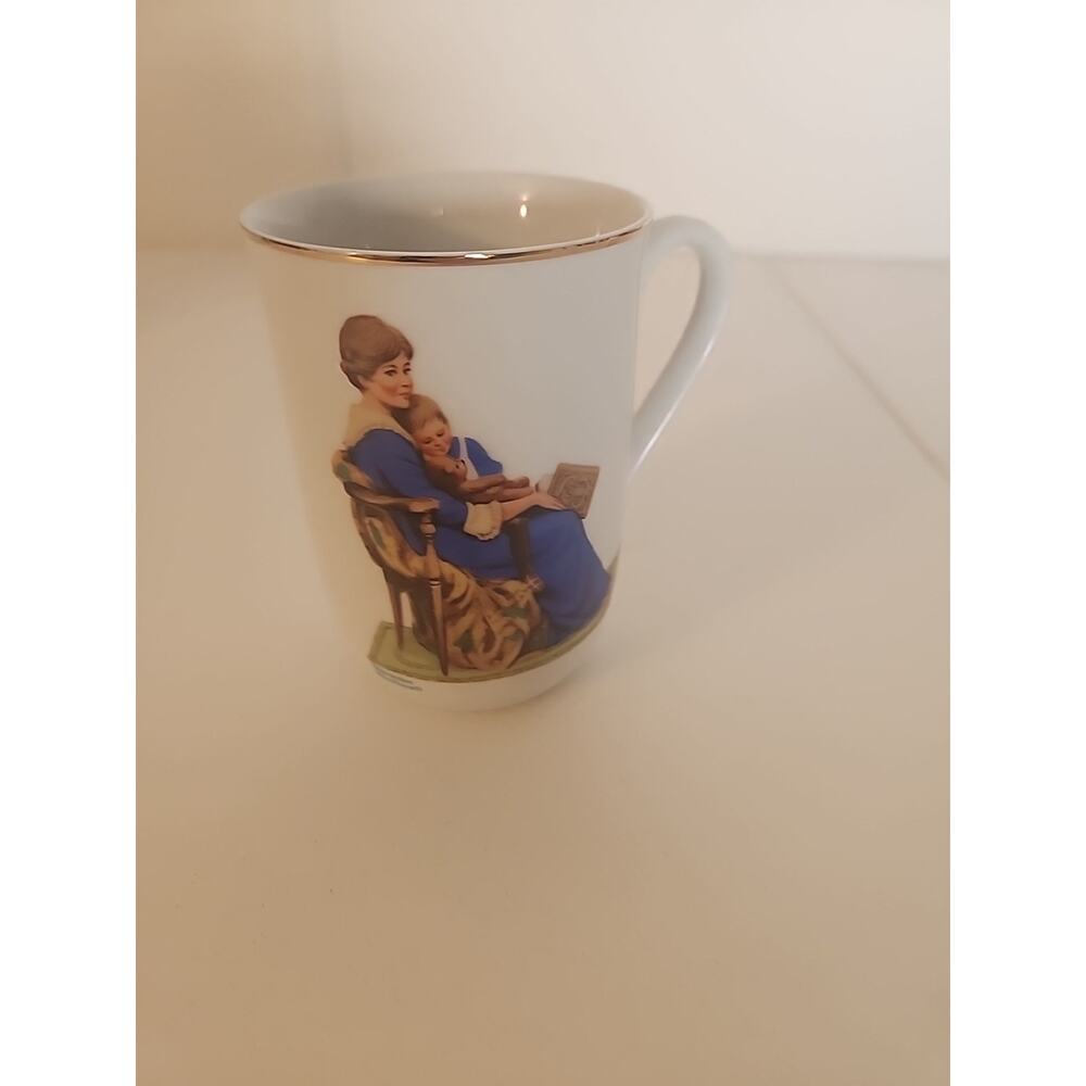 Vintage Norman Rockwell Museum-Bedtime-1982-Coffee Mug/Tea Cup